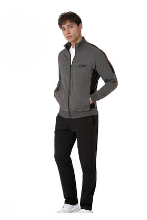 ست گرمکن طوسی مردانه پنبه ای Pierre Cardin - کد 953471641