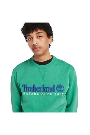 سوئیشرت قهوه ای مردانه ساده Timberland - کد 760921744