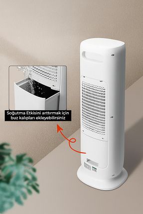 گرمکن سفید Fanlı Isıtıcılar ARTILED - کد 953476833