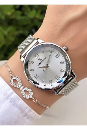 ساعت مچی طوسی زنانه 26-30 میلی متر Daniel Klein - کد 932825871