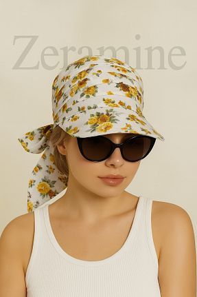 کلاه رنگی زنانه پنبه ای ZERAMİNE - کد 950040785