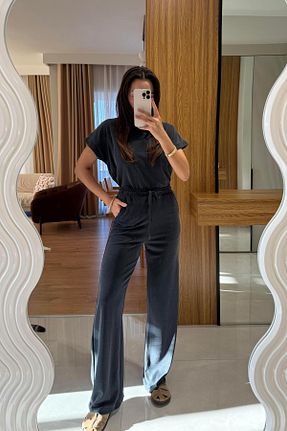 ست بالاتنه و پائین تنه زرشکی زنانه بافتنی Gizem Ecemiş - کد 933279156