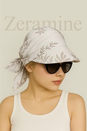 کلاه رنگی زنانه پنبه ای ZERAMİNE - کد 950040842