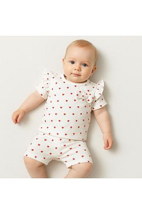 ست نوزادی سفید بچه گانه پنبه ای nevrankids - کد 829344926