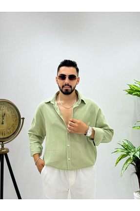 پیراهن سبز زنانه رگولار JACK CAPRİO - کد 929563393