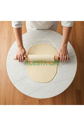 میز آشپزخانه سفید Suntalam Alesta Life - کد 743401277