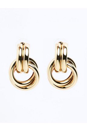 گوشواره جواهر طلائی فلزی Jimmy Key - کد 927839793