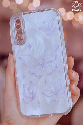 کاور و قاب طوسی Samsung Galaxy A50 Fibaks - کد 952468243