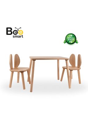 میز بازی و فعالیت رنگی MDF Bee Smart - کد 920742531