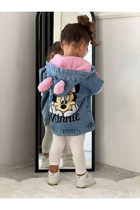 کاپشن صورتی بچه گانه رگولار DUDOR KİDS - کد 367968851