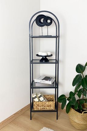 قفسه کتاب طوسی 152 سانتی متر DEKOPRATİK - کد 796424638