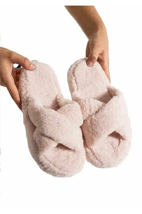 دمپائی خانگی بژ زنانه پارچه ای Mare - کد 885379442