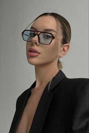 عینک آفتابی آبی زنانه 52 REN EYEWEAR - کد 823337712
