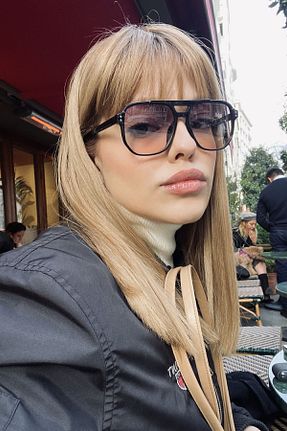 عینک آفتابی نارنجی زنانه 55 REN EYEWEAR - کد 777309517