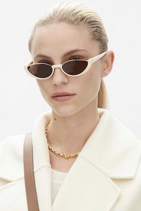 عینک آفتابی قهوه ای زنانه UV400 REN EYEWEAR - کد 706103374