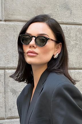 عینک آفتابی مشکی زنانه UV400 REN EYEWEAR - کد 810820264