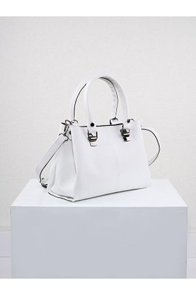 کیف دستی سفید زنانه ابعاد بزرگ Mojeva - کد 954937601