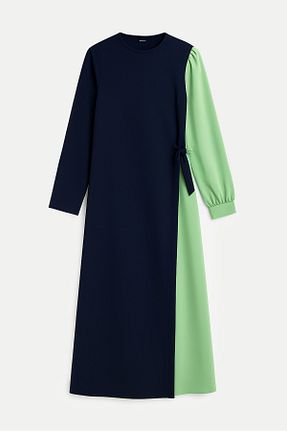 لباس حجاب سرمه ای زنانه Relaxed Touche Prive - کد 814169033