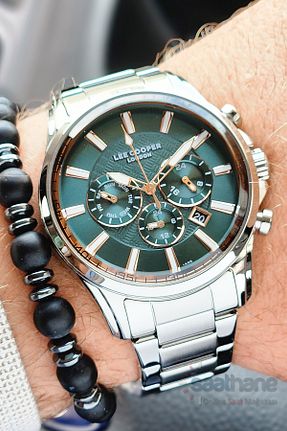 ساعت مچی سبز مردانه 46 میلی متر Lee Cooper - کد 834429228