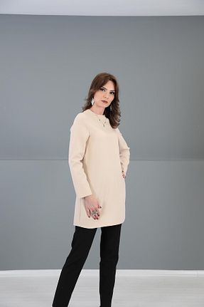 تونیک حجاب قهوه ای زنانه ویسکون ÖNDER ÖZSOY - کد 465177802