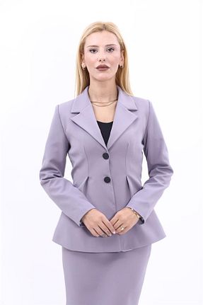 کت طوسی زنانه Comfort ÖNDER ÖZSOY - کد 238871343