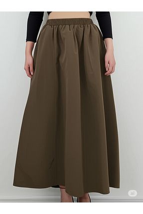 دامن بژ زنانه پارچه tesettürgiyim - کد 859640185