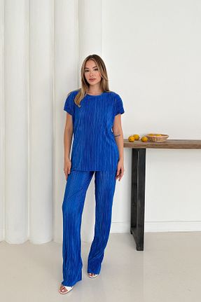 ست بالاتنه و پائین تنه رنگی زنانه بافتنی MODAMİNEM - کد 950585255