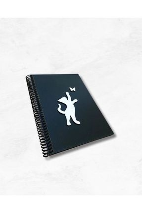 دفتر سفید Sert Tasarım Siyah Defter - کد 948418719