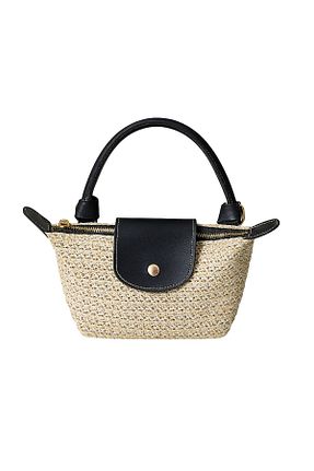 کیف دوشی مشکی زنانه حصیر MODA - کد 953951749