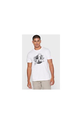 تیشرت سفید مردانه رگولار Jack & Jones - کد 688155661