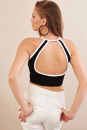 بلوز مشکی زنانه رگولار Cool & Sexy - کد 953957893