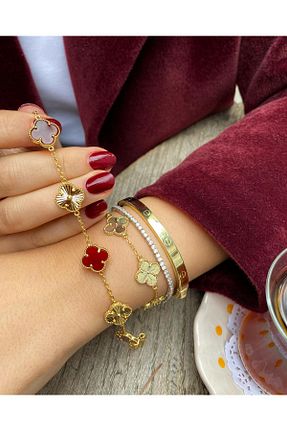 دستبند مروارید رنگی bestmysilver - کد 954183243