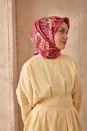 روسری رنگی İpek Tivil Silk Home - کد 954203119