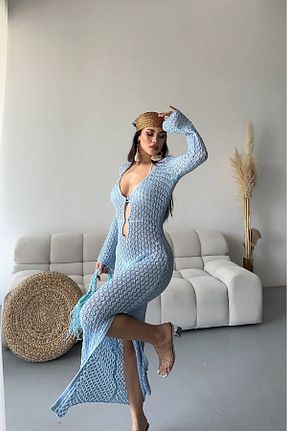 رویه بیکینی آبی زنانه Neşeli Butik - کد 954460501