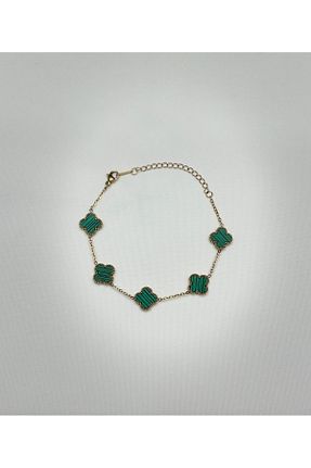 دستبند استیل (فولاد) سبز استیل ضد زنگ MSE SHOP - کد 954744609
