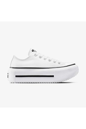 کفش اسنیکر سفید زنانه بند دار Converse - کد 955209405
