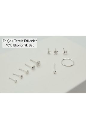 حلقه بینی طوسی Set - کد 955228088