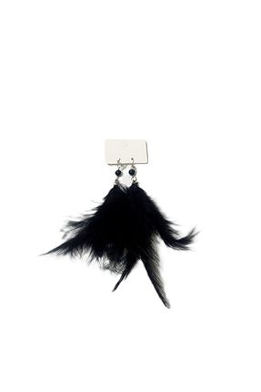 گوشواره جواهر مشکی مروارید SYAZE - کد 955262944
