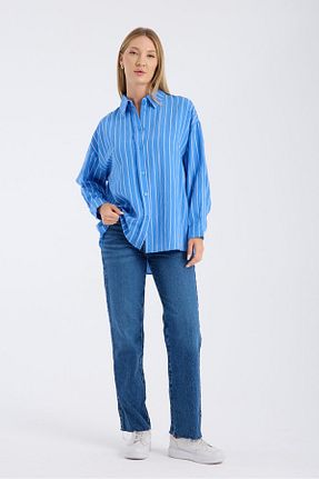 پیراهن رنگی زنانه اورسایز Reji - کد 955268536