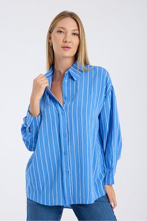 پیراهن رنگی زنانه اورسایز Reji - کد 955268536