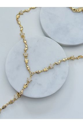 گردنبند استیل ( فولاد ) متالیک استیل (فولاد) CHARMLUCKY - کد 955404176