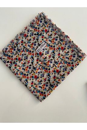 روسری سبز پنبه ای poloist - کد 955523680
