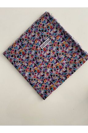 روسری طوسی پنبه ای poloist - کد 955523519
