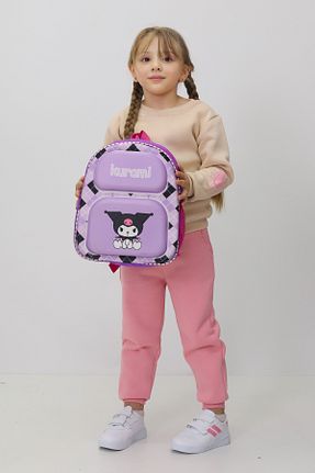 کیف مدرسه بنفش بچه گانه پارچه ای Probag - کد 956165717