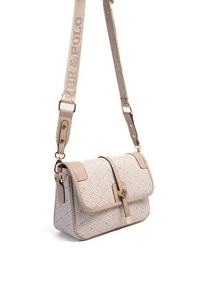 کیف دوشی رنگی زنانه چرم مصنوعی Silver Polo - کد 955706198