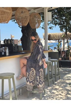 کیمونو و کافتان رنگی زنانه بافتنی roibyardaözmen - کد 955819397