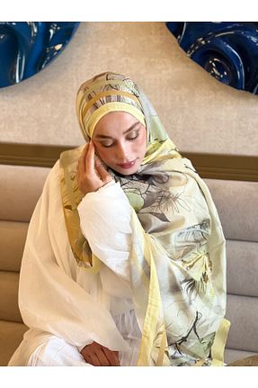 شال رنگی زنانه پنبه ای Modakaşmir - کد 955836886