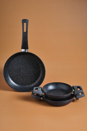 ماهیتابه مشکی زیره نچسب Karaca - کد 378741524