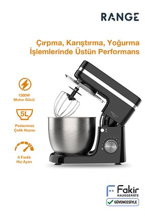 میکسر و ست میکسر رنگی 1501 - 2200 Watt Fakir - کد 953691734