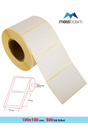 کاغذ رولی حرارتی سفید Mess - کد 948360656